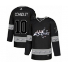 Adidas Washington Capitals #10 Brett Connolly Authentic Black Team Logo Fashion NHL Jersey