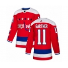 Adidas Washington Capitals #11 Mike Gartner Authentic Red Alternate NHL Jersey