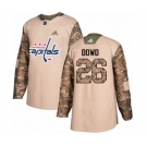 Adidas Washington Capitals #26 Nic Dowd Authentic Camo Veterans Day Practice NHL Jersey