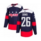 Adidas Washington Capitals #26 Nic Dowd Authentic Navy Blue 2018 Stadium Series NHL Jersey