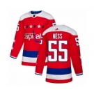 Adidas Washington Capitals #55 Aaron Ness Premier Red Alternate NHL Jersey