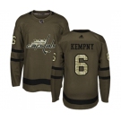 Adidas Washington Capitals #6 Michal Kempny Premier Green Salute to Service NHL Jersey