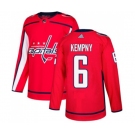 Adidas Washington Capitals #6 Michal Kempny Premier Red Home NHL Jersey