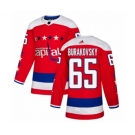 Adidas Washington Capitals #65 Andre Burakovsky Authentic Red Alternate NHL Jersey