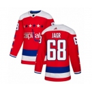 Adidas Washington Capitals #68 Jaromir Jagr Authentic Red Alternate NHL Jersey