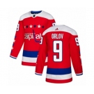 Adidas Washington Capitals #9 Dmitry Orlov Authentic Red Alternate NHL Jersey