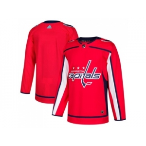 Men Adidas Washington Capitals Blank Red Home Authentic Stitched NHL Jersey