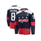 Men Washington Capitals #8 Alexander Ovechkin Fanatics Branded Navy 2018 NHL Stadium Series Breakaway Stitched NHL Jersey