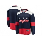 Men Washington Capitals Blank Fanatics Branded Navy 2018 NHL Stadium Series Breakaway Stitched NHL Jersey