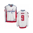 Men's Reebok Washington Capitals #9 Dmitry Orlov Authentic White Away NHL Jersey