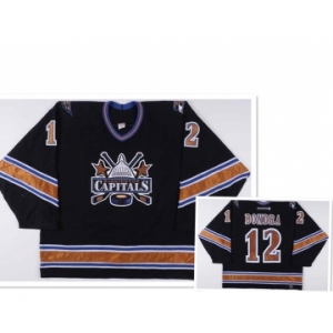 Men's Washington Capitals #12 Peter Bondra 2002-03 Game Worn Jersey