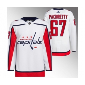 Men's Washington Capitals #67 Max Pacioretty White Stitched Jersey