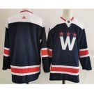 Men's Washington Capitals Blank NEW Navy Blue Adidas Stitched NHL Jersey