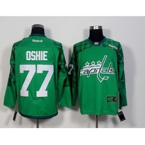 NHL Washington Capitals #77 Oshie Green New jerseys
