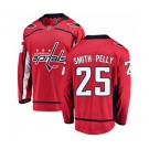 Washington Capitals #25 Devante Smith-Pelly Fanatics Branded Red Home Breakaway NHL Jersey