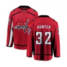 Washington Capitals #32 Dale Hunter Fanatics Branded Red Home Breakaway NHL Jersey