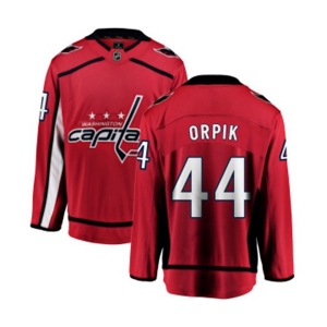 Washington Capitals #44 Brooks Orpik Fanatics Branded Red Home Breakaway NHL Jersey