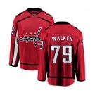 Washington Capitals #79 Nathan Walker Fanatics Branded Red Home Breakaway NHL Jersey