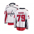 Washington Capitals #79 Nathan Walker Fanatics Branded White Away Breakaway NHL Jersey