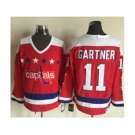 nhl jerseys washington capitals #11 gartner red[m&n]