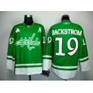 nhl jerseys washington capitals #19 backstrom green