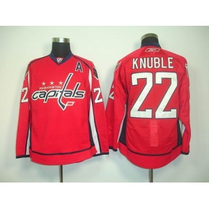 nhl jerseys washington capitals #22 knuble red(A)
