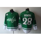 nhl jerseys washington capitals #28 semin green