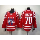 nhl jerseys washington capitals #70 holtby red[2014 new]