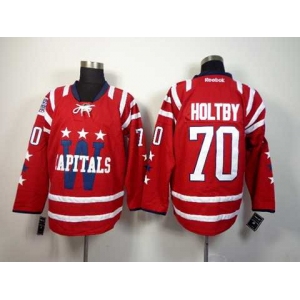 nhl jerseys washington capitals #70 holtby red[2014 new]