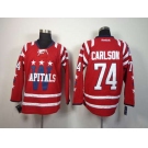 nhl jerseys washington capitals #74 carlson red[2014 new]