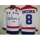 nhl jerseys washington capitals #8 alex ovechkin white(winter classic)