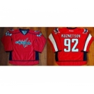 nhl jerseys washington capitals #92 evgeny kuznetsov red