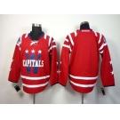 nhl jerseys washington capitals blank red[2014 new]