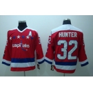 nhl washington capital #32 hunter a red ccm