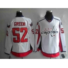 nhl washington capital #52 green white