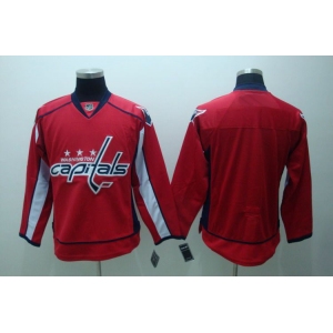 nhl washington capital blank red