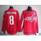 nhl washington capitals #8 alex ovechkin red[C]