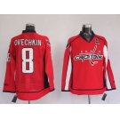 nhl washington capitals #8 alex ovechkin red[a]