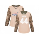 Women Adidas Washington Capitals #44 Brooks Orpik Camo Authentic 2017 Veterans Day Stitched NHL Jersey