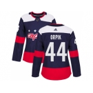 Women Adidas Washington Capitals #44 Brooks Orpik Navy Authentic 2018 Stadium Series Stitched NHL Jersey