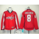 women nhl jerseys washington capitals #8 alex ovechkin red[C]