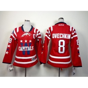 women nhl jerseys washington capitals #8 ovechkin red[2014 new]
