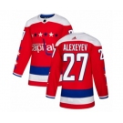 Youth Adidas Washington Capitals #27 Alexander Alexeyev Premier Red Alternate NHL Jersey