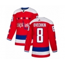 Youth Adidas Washington Capitals #8 Alex Ovechkin Premier Red Alternate NHL Jersey