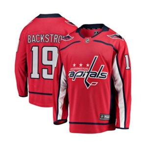 Youth Washington Capitals #19 Nicklas Backstrom Fanatics Branded Red Home Breakaway NHL Jersey