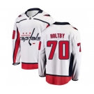 Youth Washington Capitals #70 Braden Holtby Fanatics Branded White Away Breakaway NHL Jersey