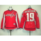 youth nhl jerseys washington capitals #19 backstrom red(A)