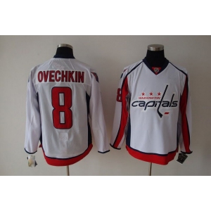 youth nhl washington capital #8 ovechkin white