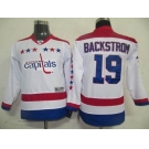 youth nhl washington capitals #19 backstrom white[winter classic]
