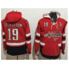 Washington Capitals #19 Nicklas Backstrom Red Name & Number Pullover NHL Hoodie